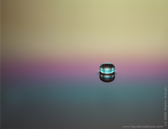 Water Drop image called "Caress", (c) 2011 Martin Waugh