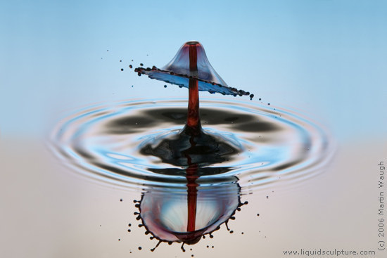Water Drop image called "Carnival", (c) 2011 Martin Waugh