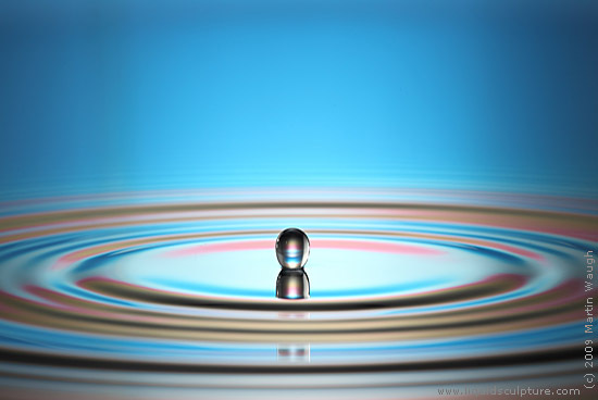 Water Drop image called "Easter2", (c) 2011 Martin Waugh