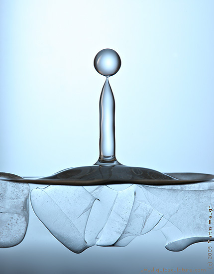 Water Drop image called "FrozenMoment", (c) 2011 Martin Waugh