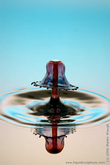 Water Drop image called "Jellyfish", (c) 2011 Martin Waugh