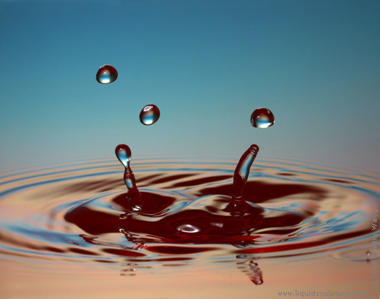 Water Drop image called "Juggling", (c) 2011 Martin Waugh