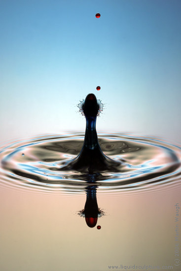 Water Drop image called "RedHead", (c) 2011 Martin Waugh
