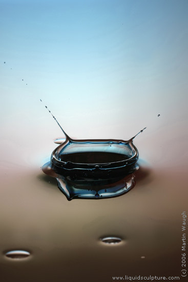 Water Drop image called "WirelessToilet", (c) 2011 Martin Waugh